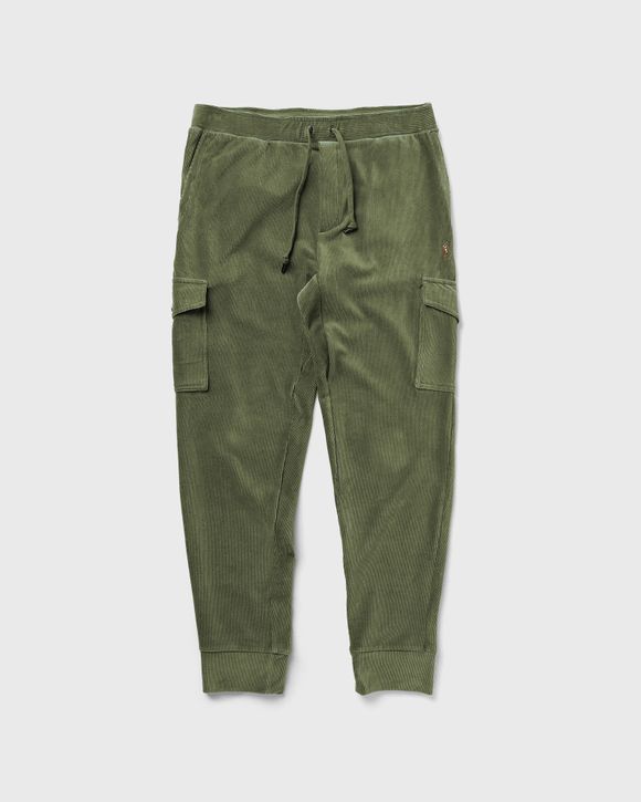 Ralph Lauren Knit Corduroy Cargo Joggers in Green for Men