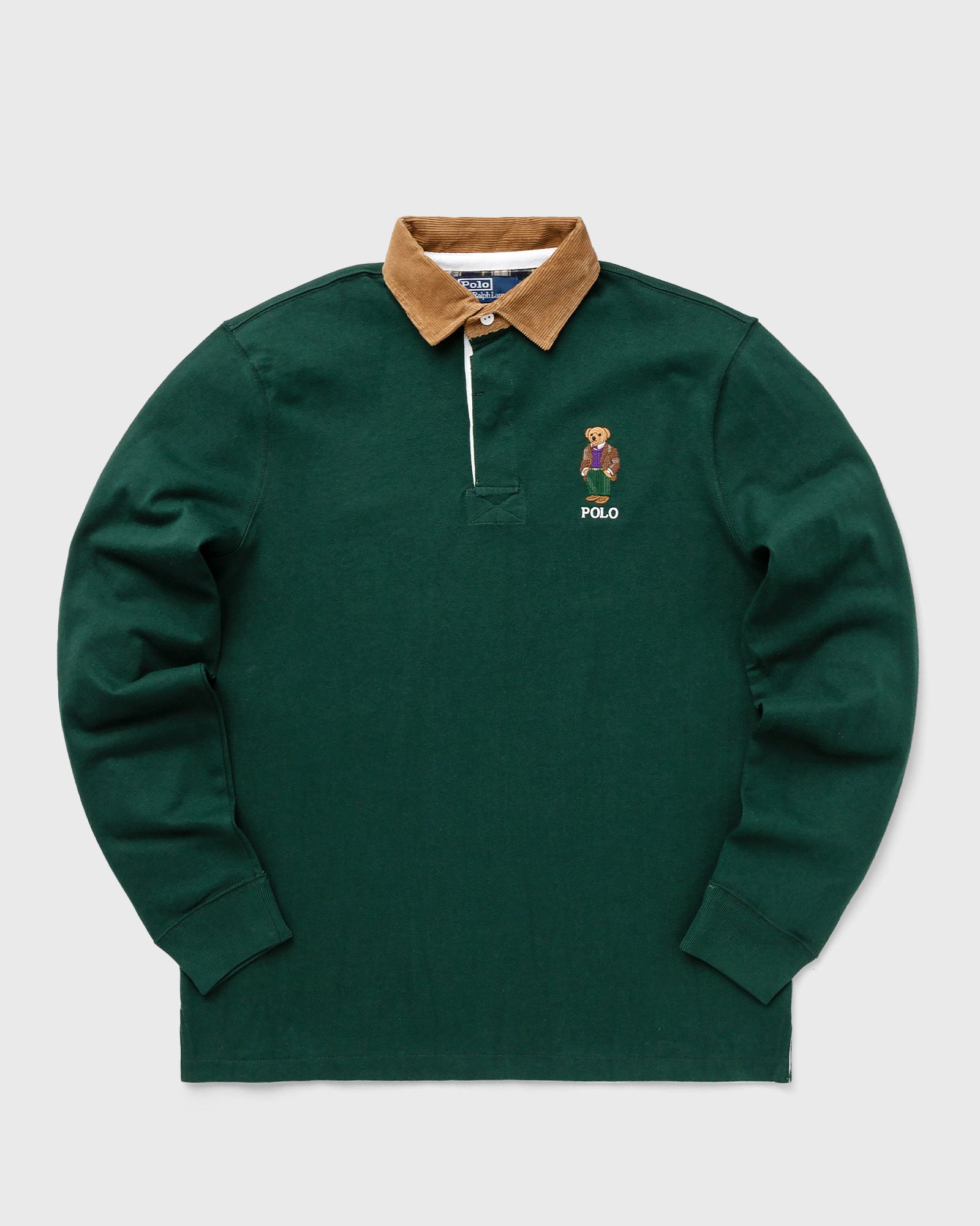 ウェア polo ralph lauren l/s rugby shirt Polo Ralph Lauren L/S RUGBY SHIRT Green | BSTN Store