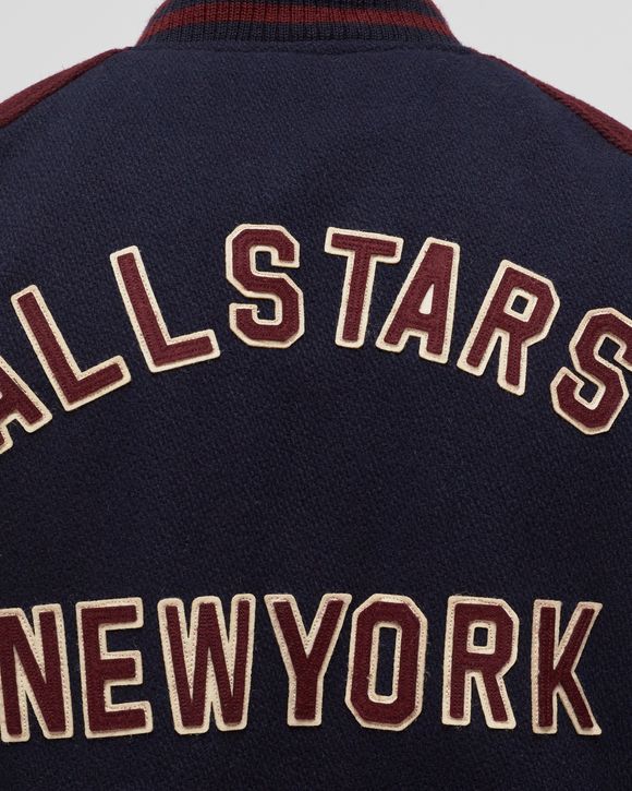 VARSITY LINED BOMBER JACKET