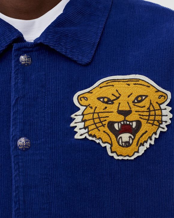 Polo Ralph Lauren VARSITY LINED BOMBER JACKET Blue | BSTN Store