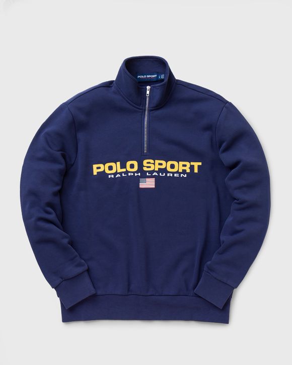 Polo Ralph Lauren LONGSLEEVE HALFZIP SWEATSHIRT Blue | BSTN Store