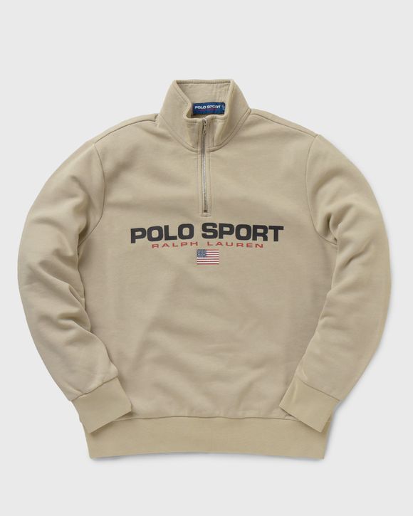 Polo Ralph Lauren LONGSLEEVE HALFZIP SWEATSHIRT Brown BSTN Store