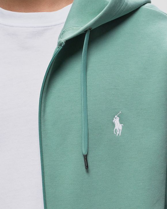 Polo Ralph Lauren Zippered Hoodie Green | BSTN Store