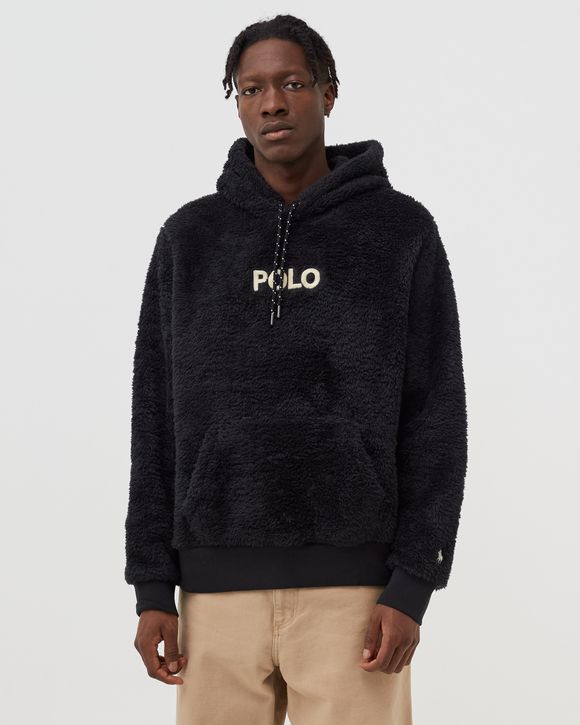 Polo Ralph Lauren LONGSLEEVE HOODED SWEATSHIRT Black BSTN Store