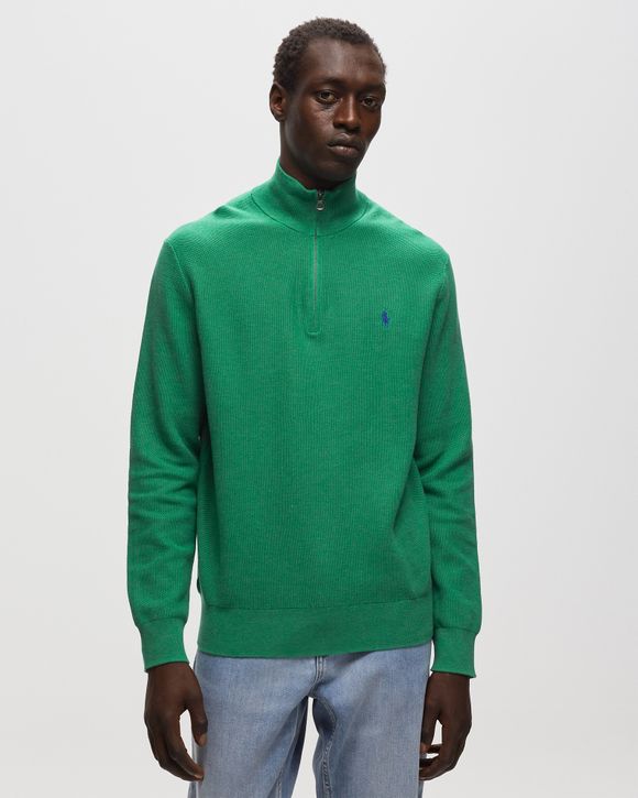 Polo Ralph Lauren L/S HALF ZIP PULLOVER Green | BSTN Store