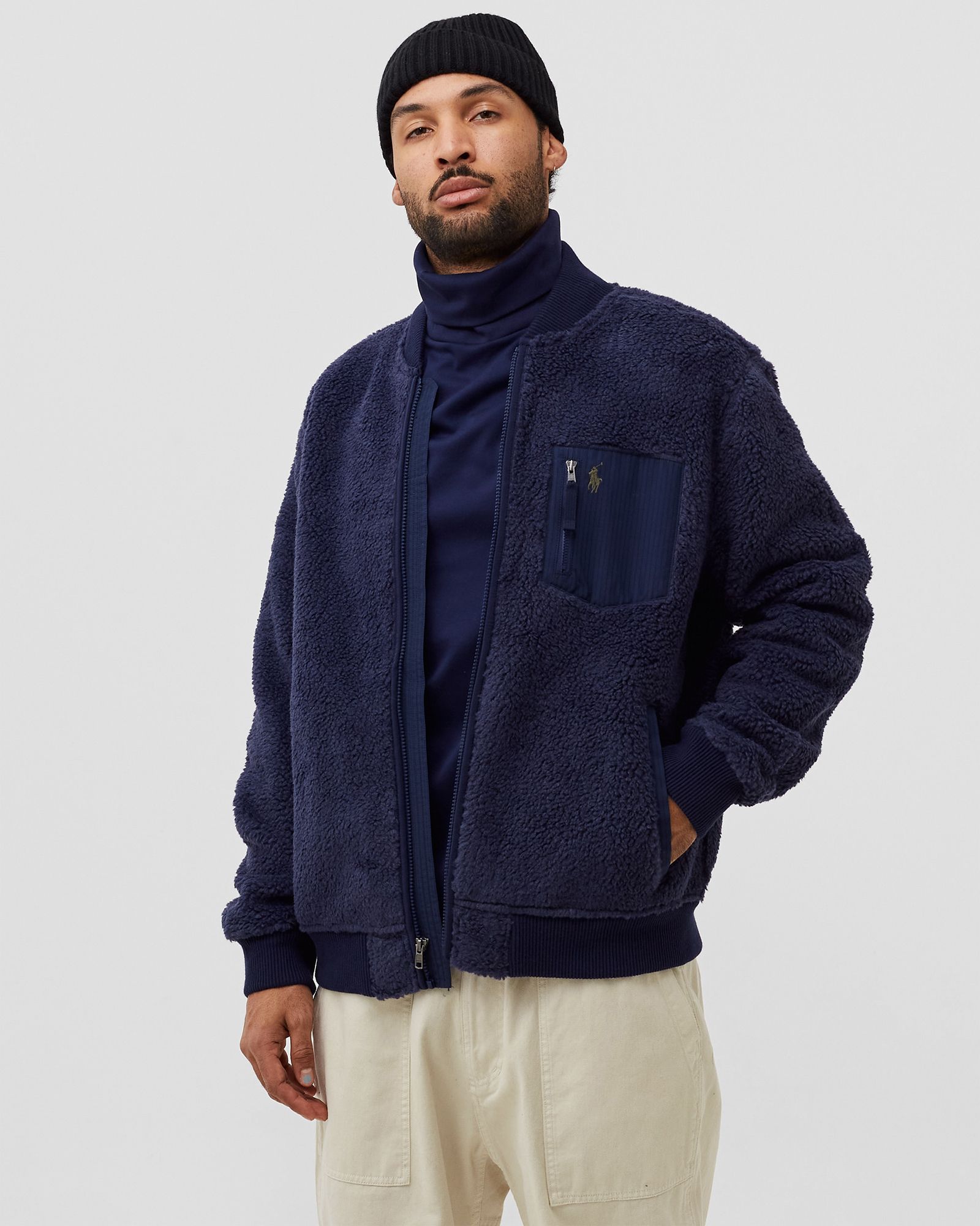 LSBOMBERM5-LONG SLEEVE-FULL ZIP