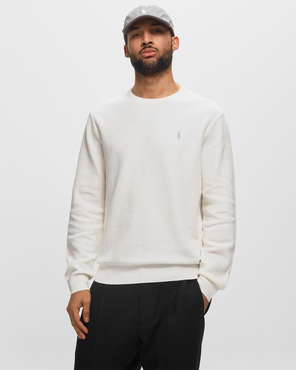 Polo Ralph Lauren TXT CN PP PULLOVER White - DECKWASH WHITE