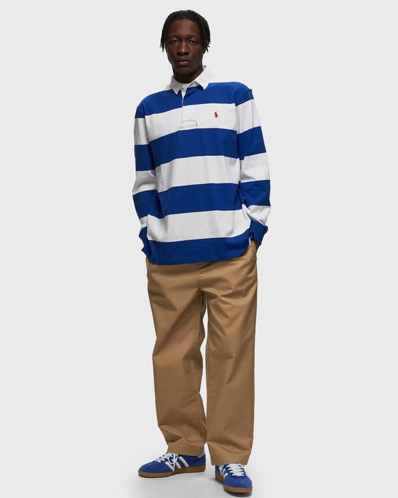 Polo Ralph Lauren LONG SLEEVE RUGBY Blue White BSTN Store