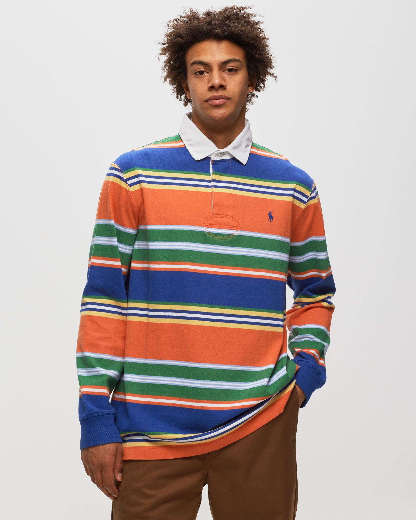 ウェア polo ralph lauren l/s rugby shirt Polo Ralph Lauren L/S RUGBY SHIRT Multi | BSTN Store