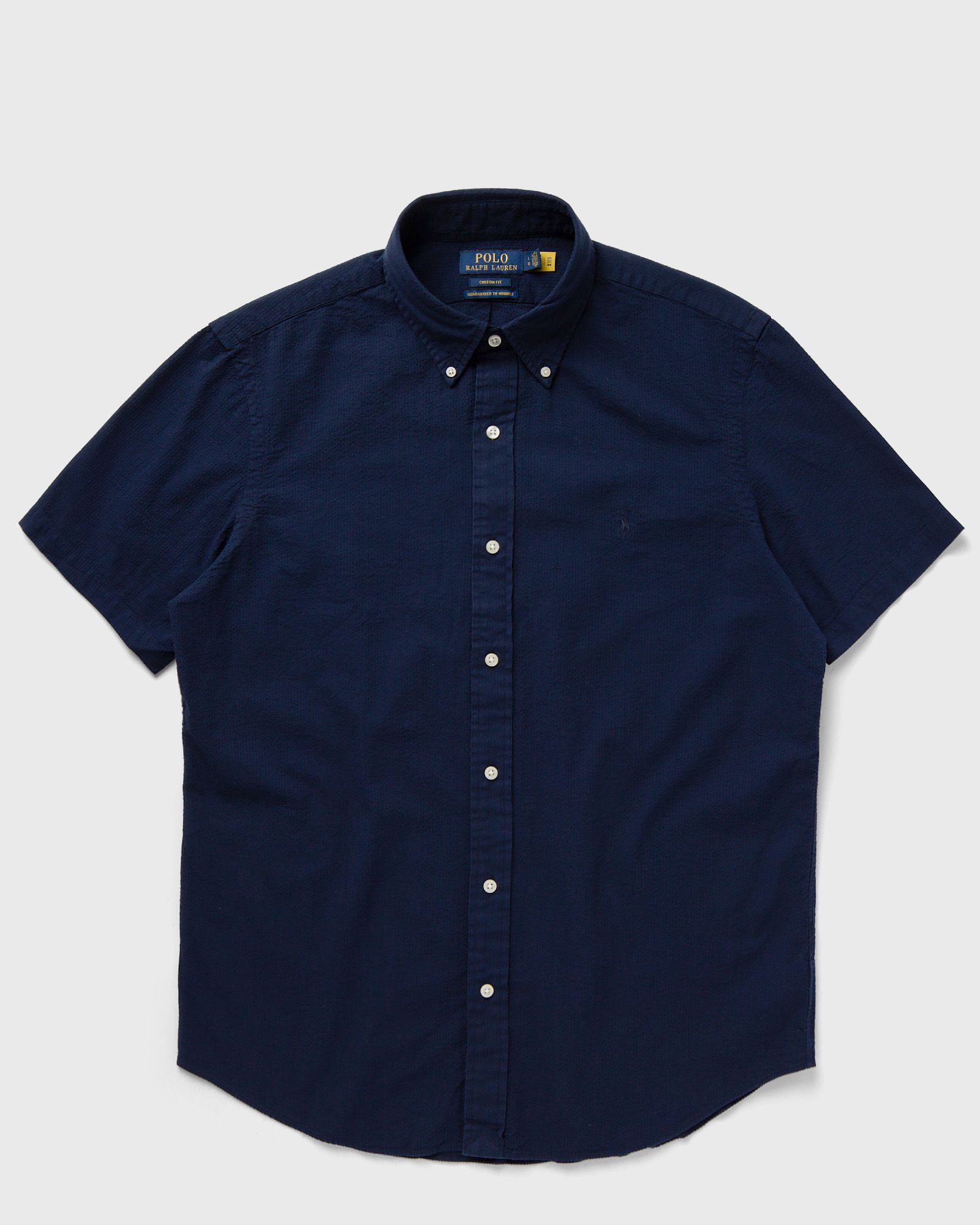 Polo Ralph Lauren - short sleeve-sport shirt men shortsleeves blue in größe:l