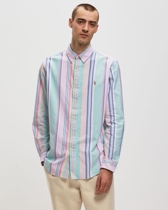 Tシャツ・カットソー Ralph Lauren LONG SLEEVE SPORT SHIRT (710 928 254 008 BLUE) Polo Ralph Lauren LONG SLEEVE-SPORT SHIRT Multi | BSTN Store