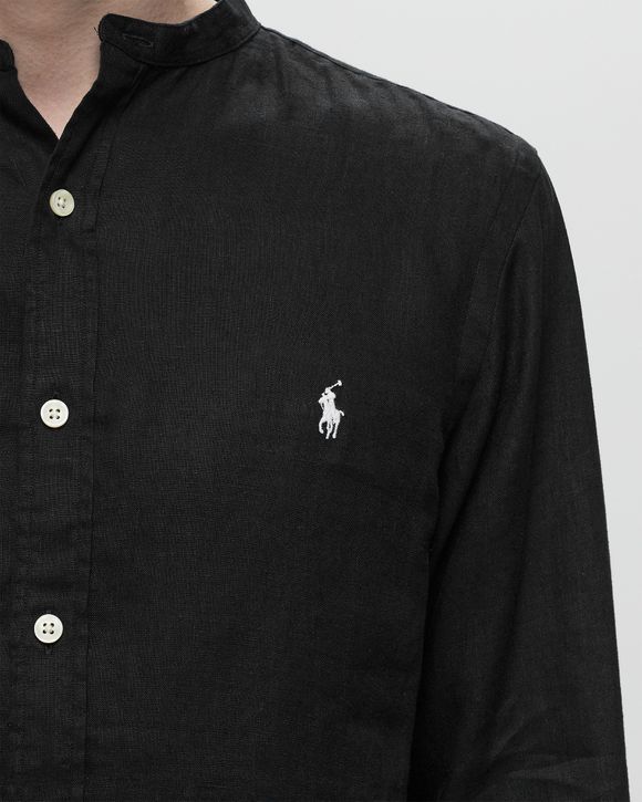 Polo Ralph Lauren SLBNDPPCS-LONG SLEEVE-SPORT SHIRT Black - POLO BLACK