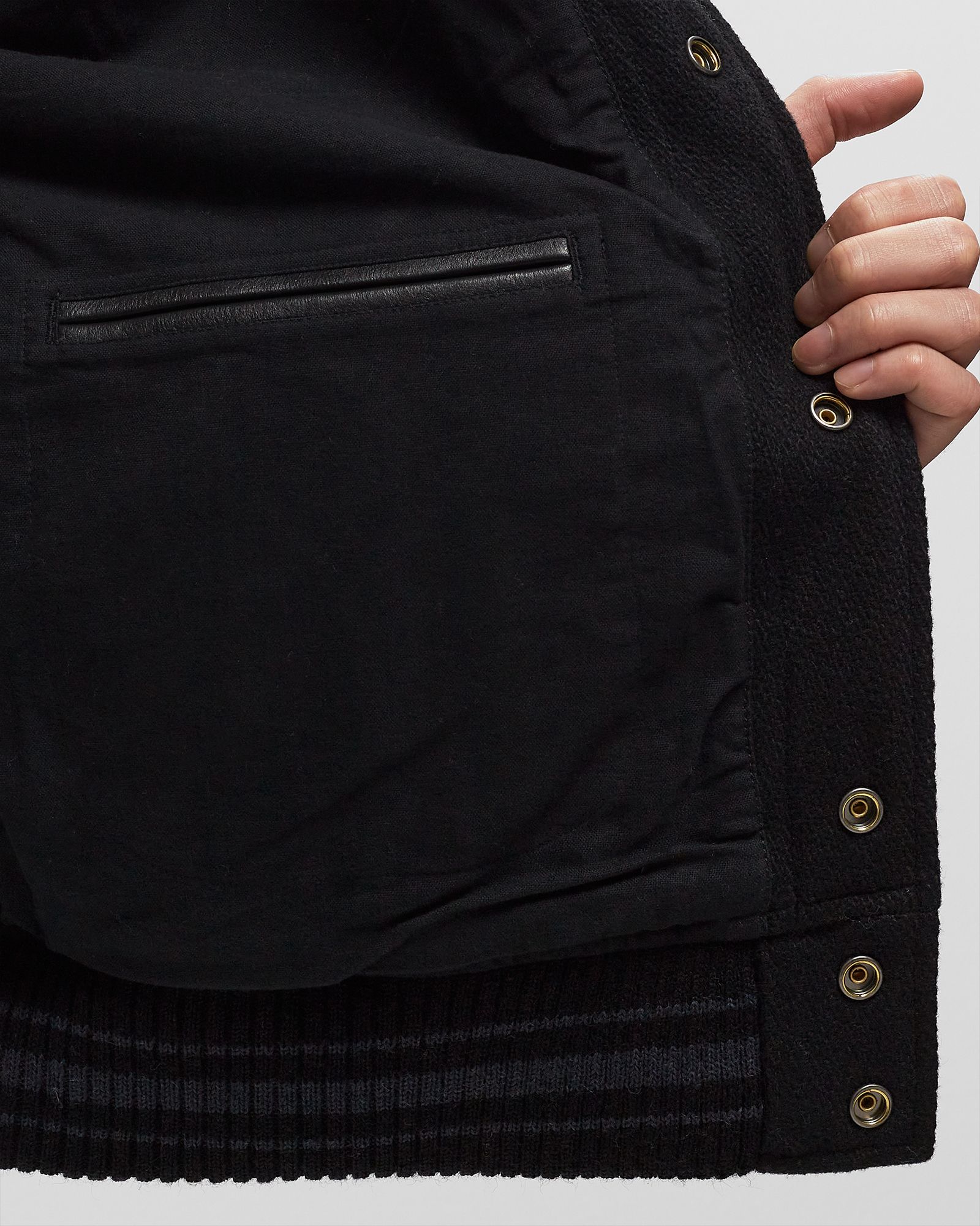 VARSITY JKT-LINED-BOMBER