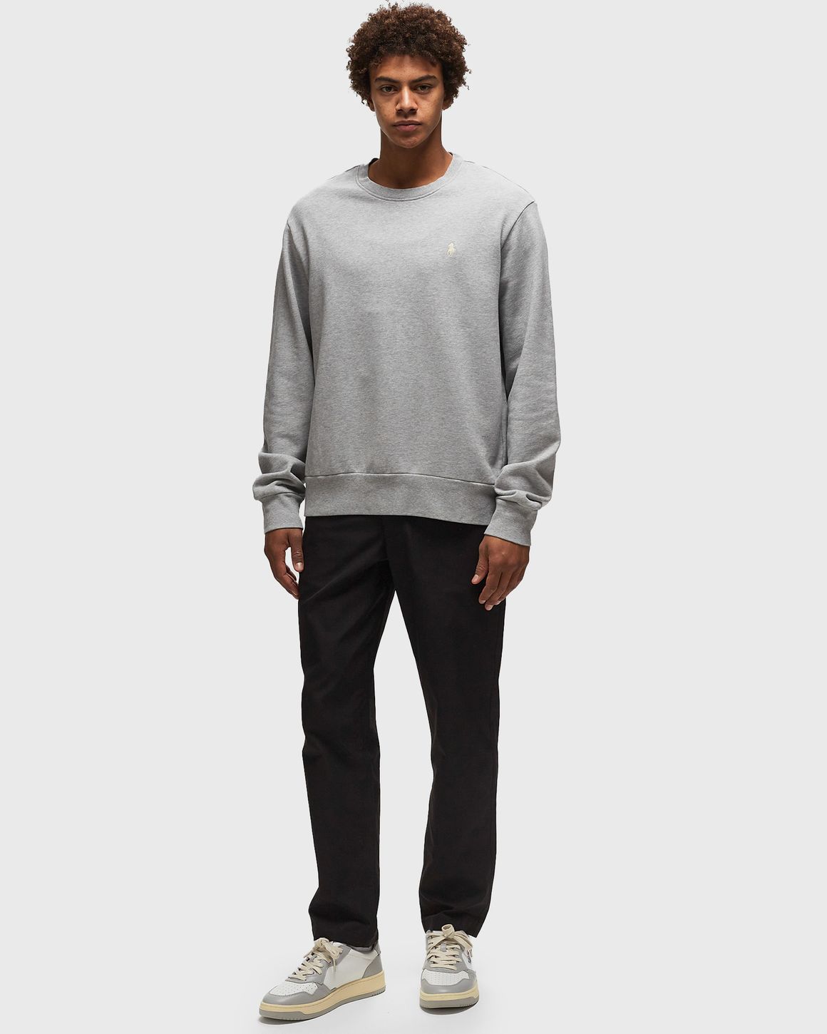 Polo Ralph Lauren LONG SLEEVE-SWEATSHIRT Grey | BSTN Store
