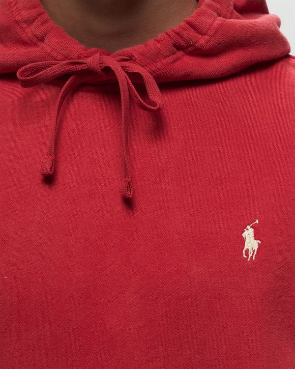 Shop Polo Ralph Lauren Fleece Full Zip Hoodie 710813297012-RED | SNIPES USA