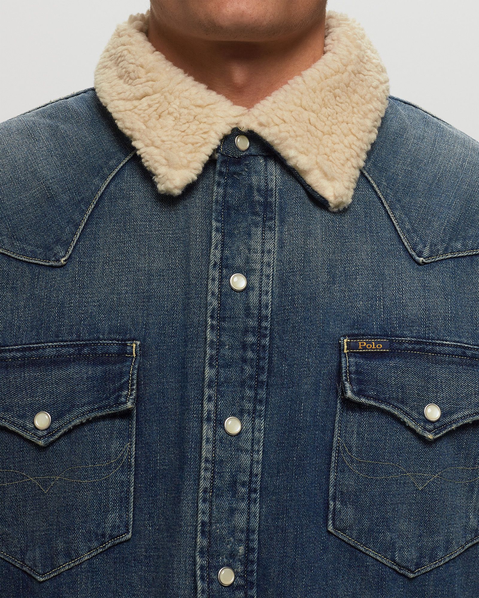 RL WESTERN-LONG SLEEVE-SPORT SHIRT