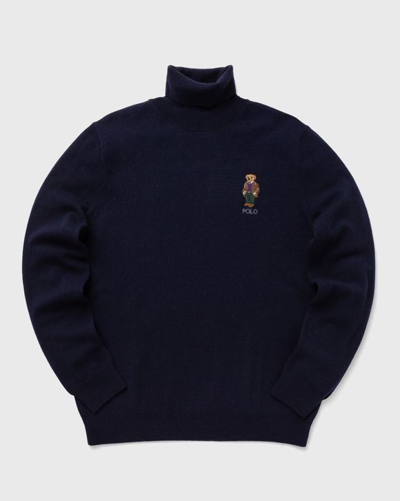 LSBEAREMBTN-LONG SLEEVE-PULLOVER