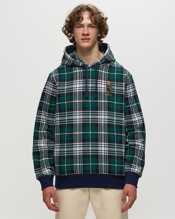 Shop Polo Ralph Lauren Yankees® Plaid Hoodie Sweatshirt