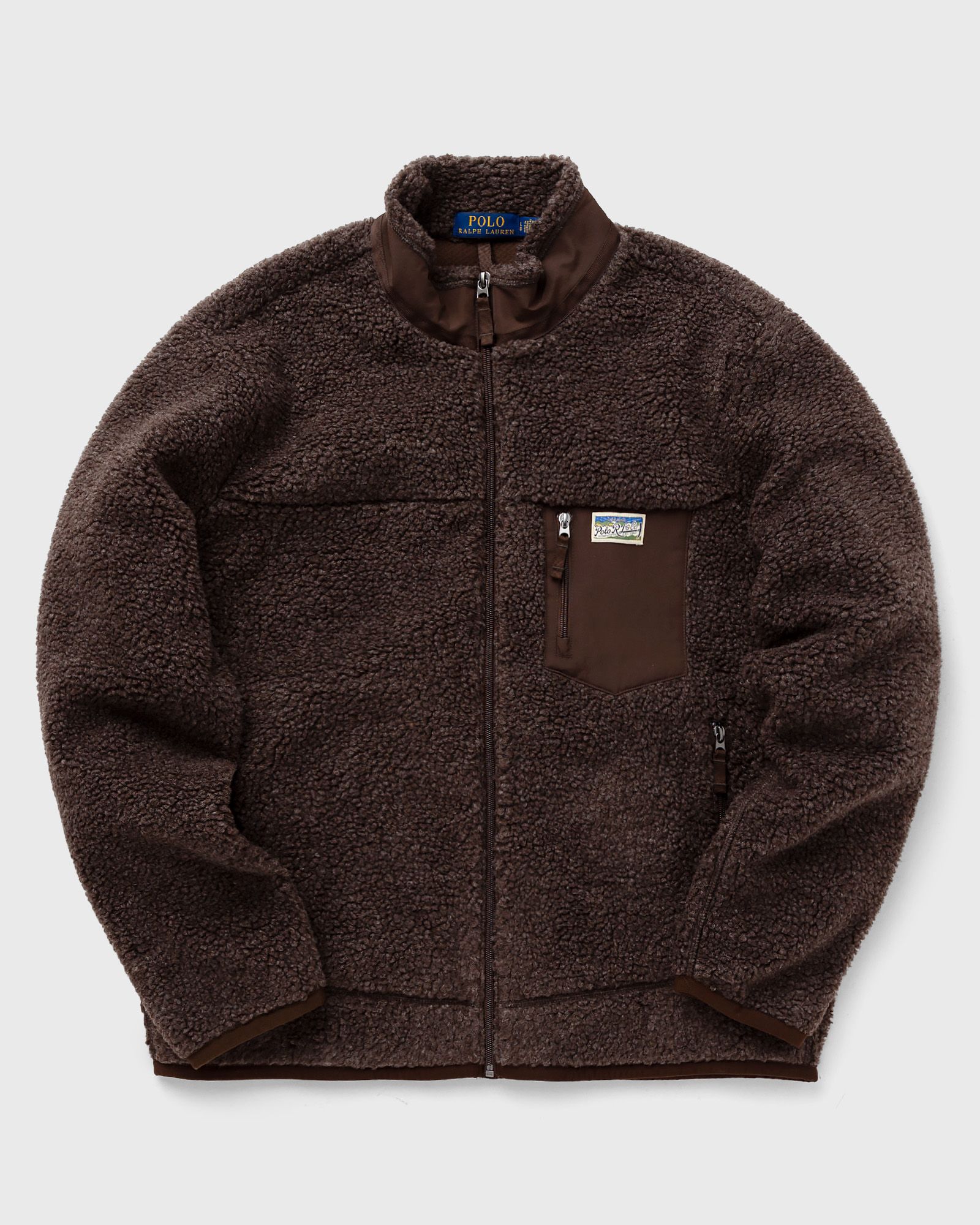 Polo Ralph Lauren - long sleeve-sweatshirt men fleece jackets brown in größe:xl
