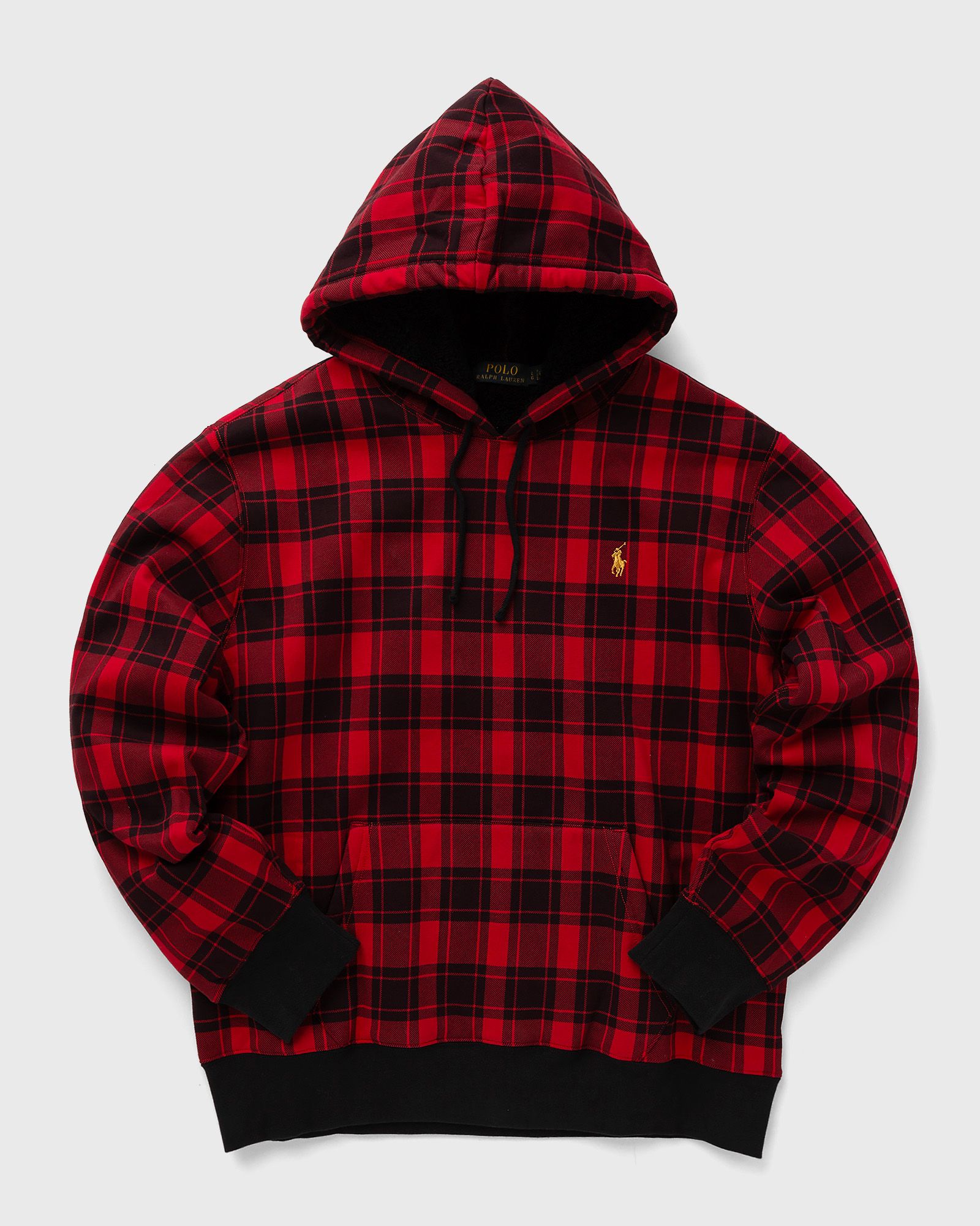 Polo Ralph Lauren - lspohoodm4-long sleeve-sweatshirt men hoodies black|red in größe:l