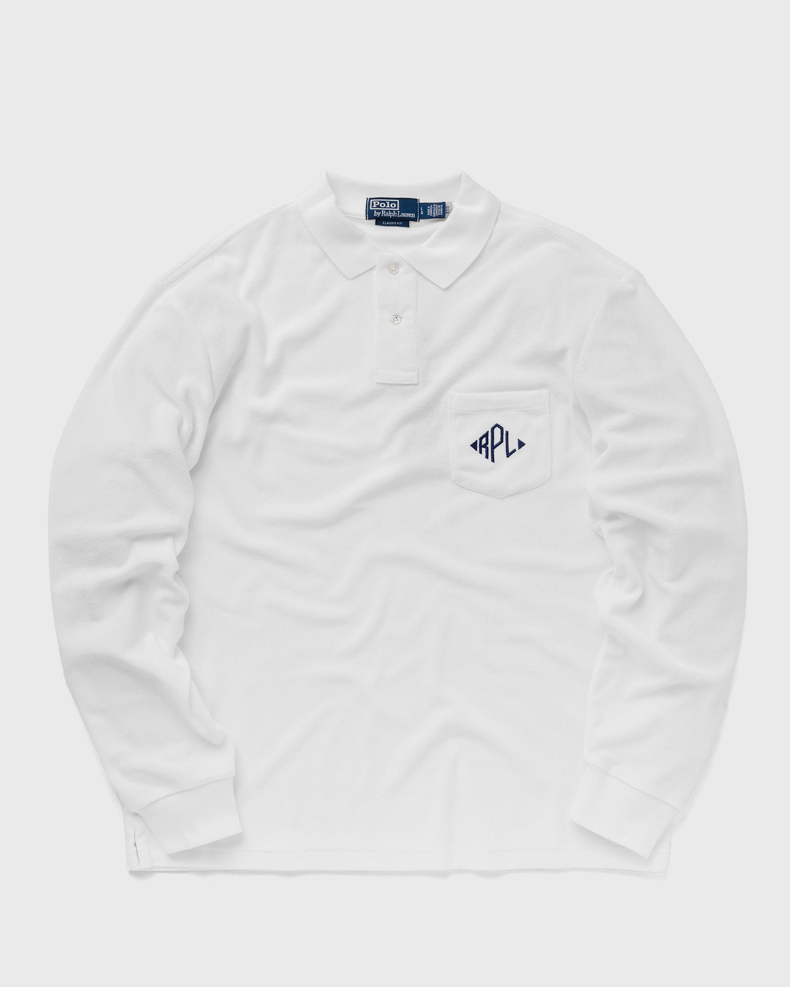 Polo Ralph Lauren - long sleeve-polo shirt men polos white in größe:xxl