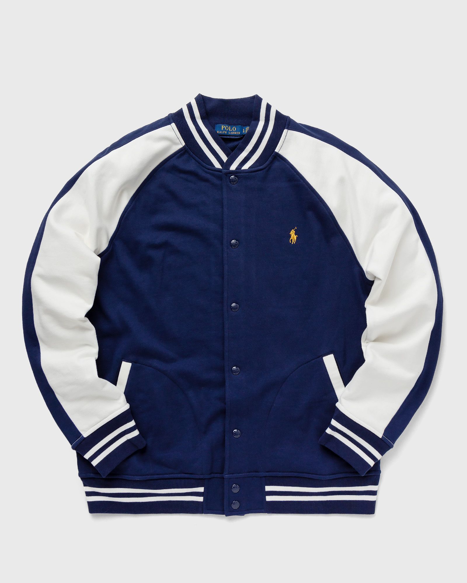 Polo Ralph Lauren - long sleeve-sweatshirt men college jackets blue|white in größe:xxl