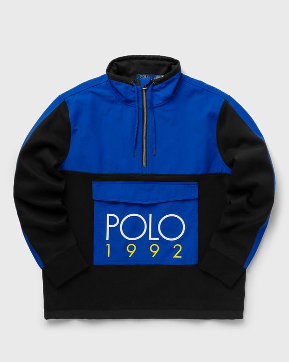 Polo Ralph Lauren VINTAGE HALF-ZIP FLEECE SWEATSHIRT Blue