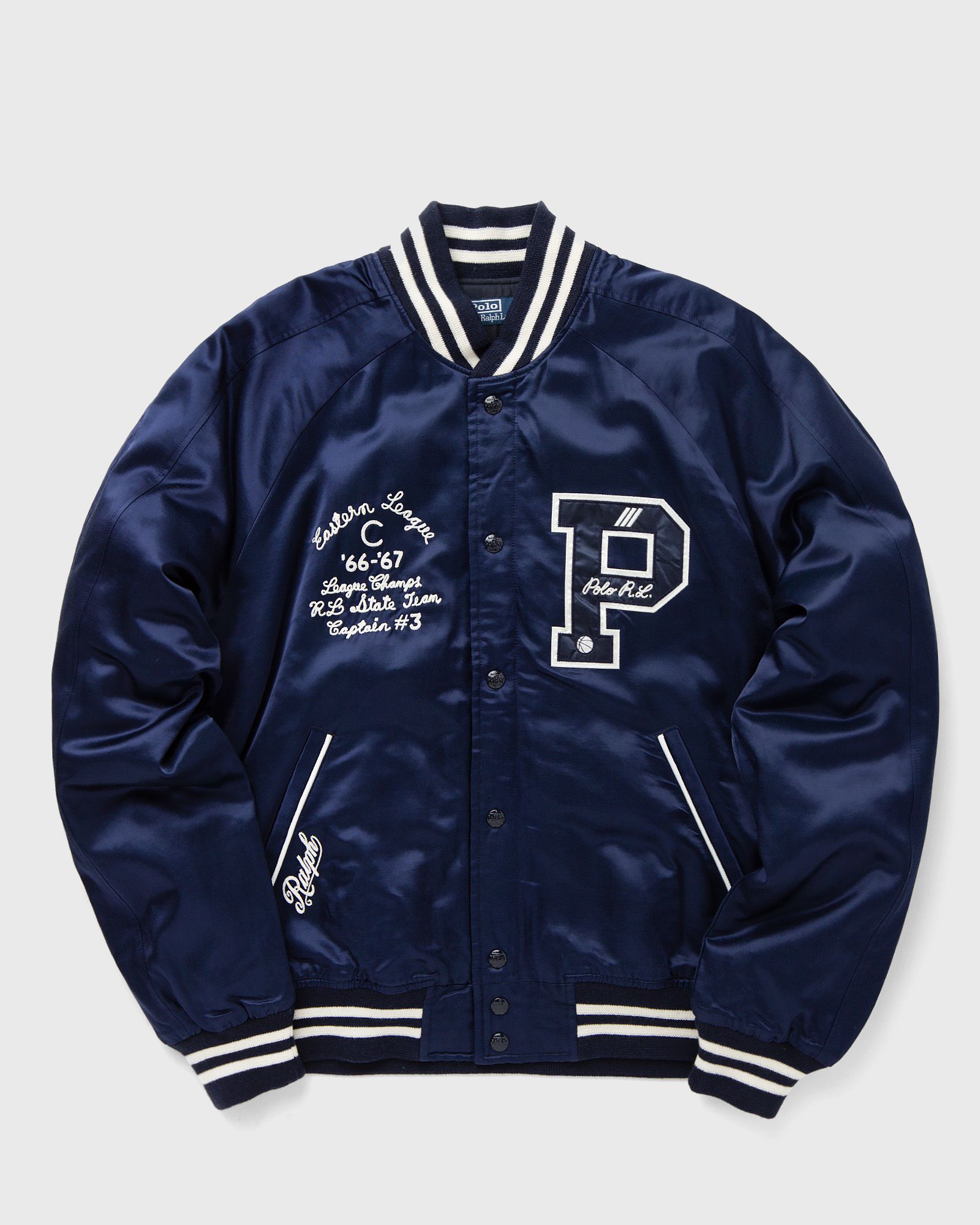 Polo Ralph Lauren - varsity jkt-lined-bomber men bomber jackets|college jackets blue in größe:xl