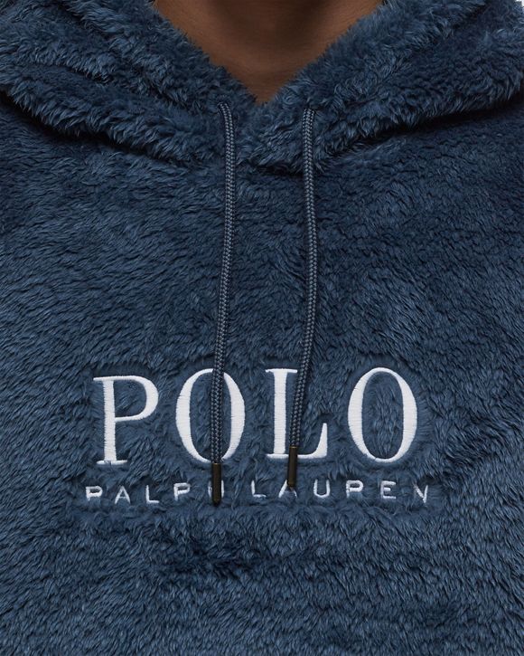 POLO RALPH LAUREN FLAG FLEECE FULL-ZIP HOODIE, Grey Men's Hooded Sweatshirt