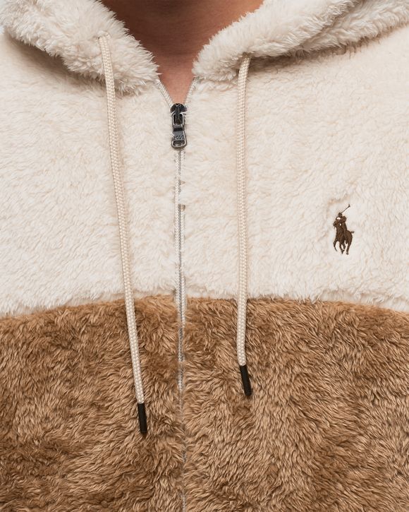 Polo Ralph Lauren LONG SLEEVE-SWEATSHIRT Brown/Beige | BSTN Store