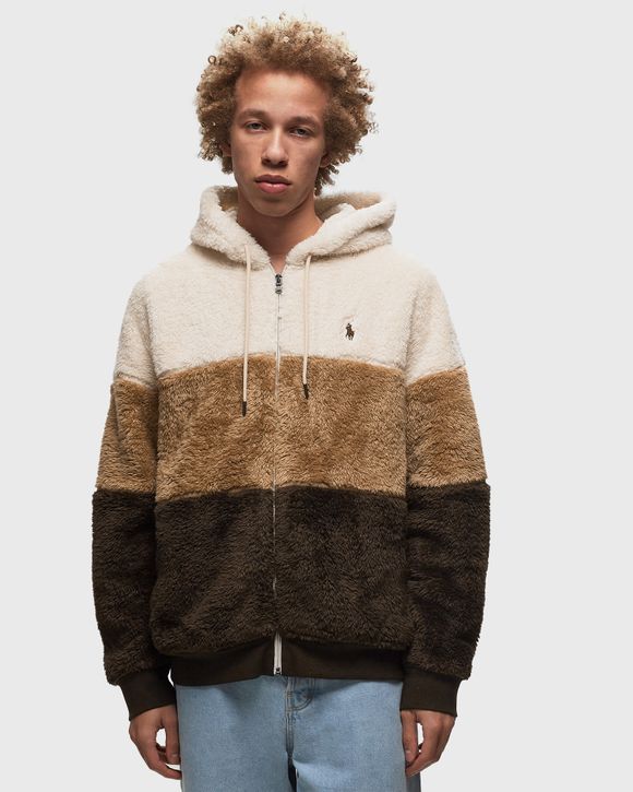 Polo Ralph Lauren LONG SLEEVE-SWEATSHIRT Brown/Beige | BSTN Store