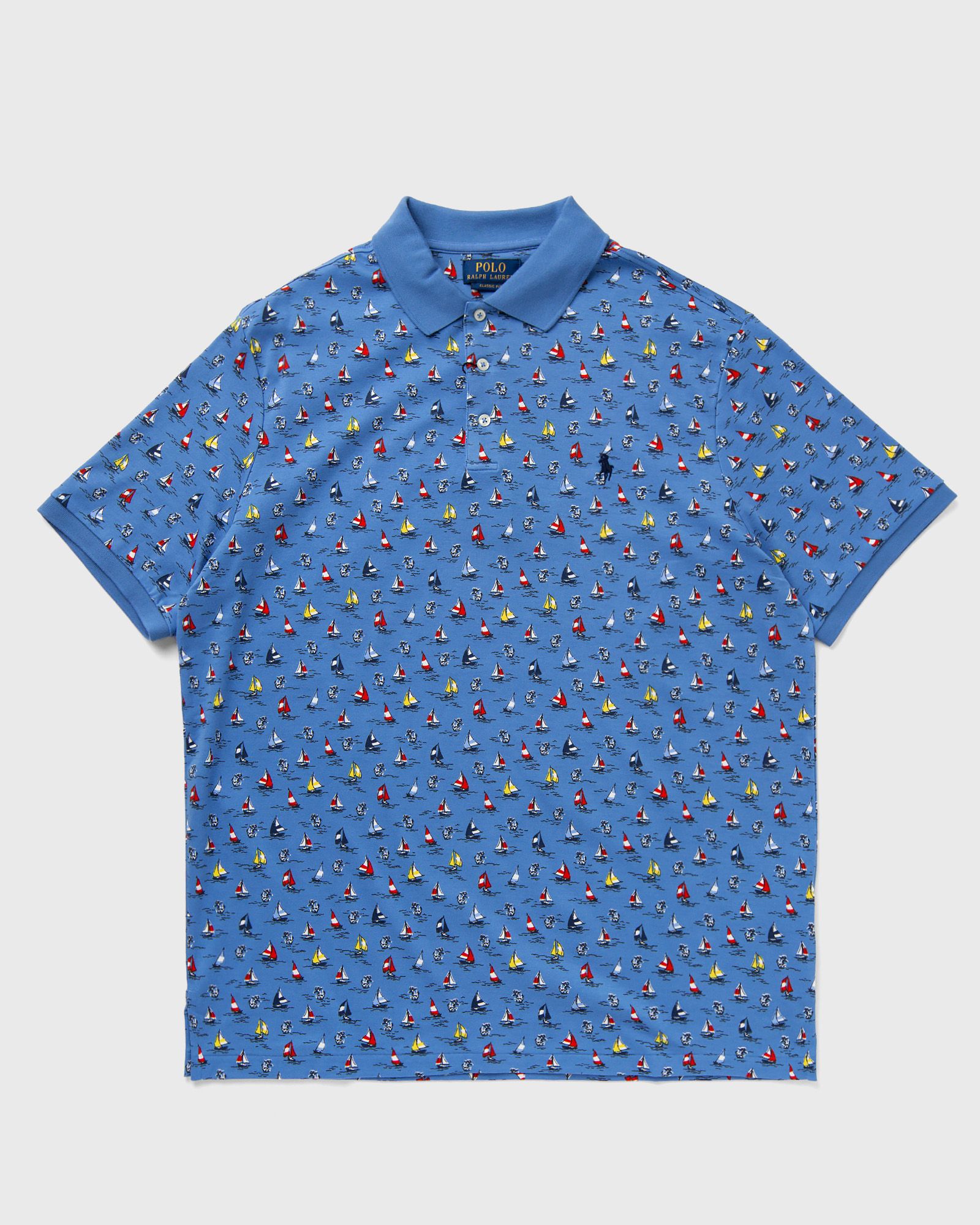 Polo Ralph Lauren - short sleeve-polo shirt men polos blue in größe:xxl