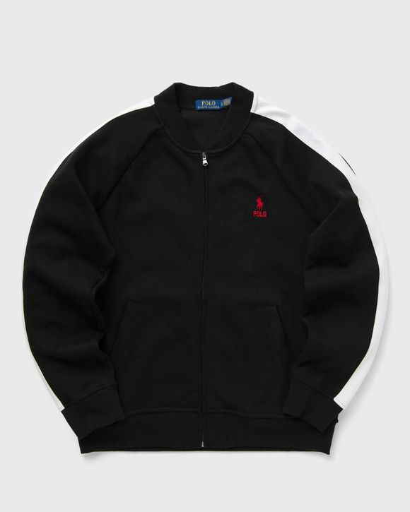 Polo Ralph Lauren Double-Knit Mesh Track Jacket Black