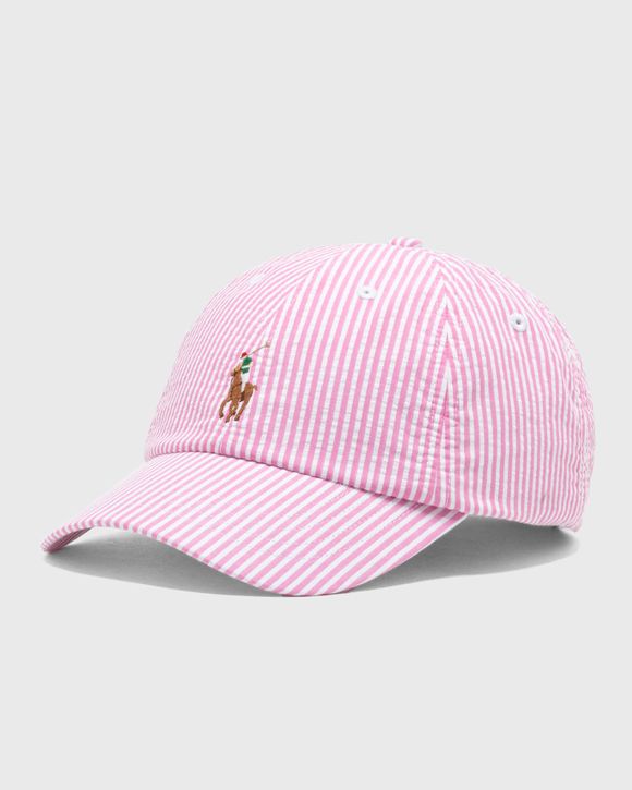 Pink sales polo cap