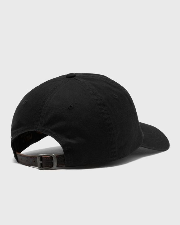 Polo Ralph Lauren Cotton Logo Baseball Cap - Black - One Size