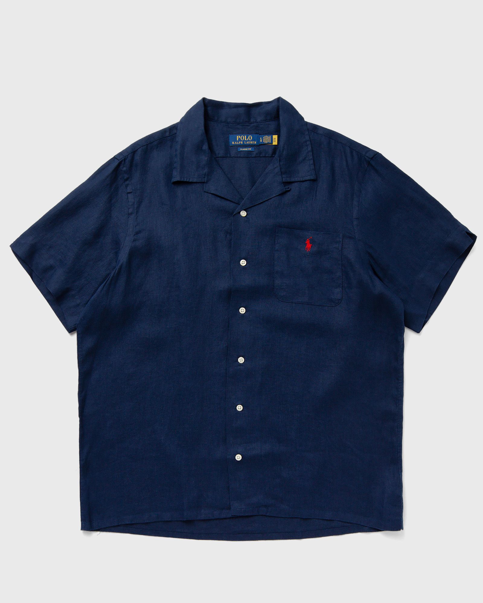 Polo Ralph Lauren - short sleeve-sport shirt men shortsleeves blue in größe:xl