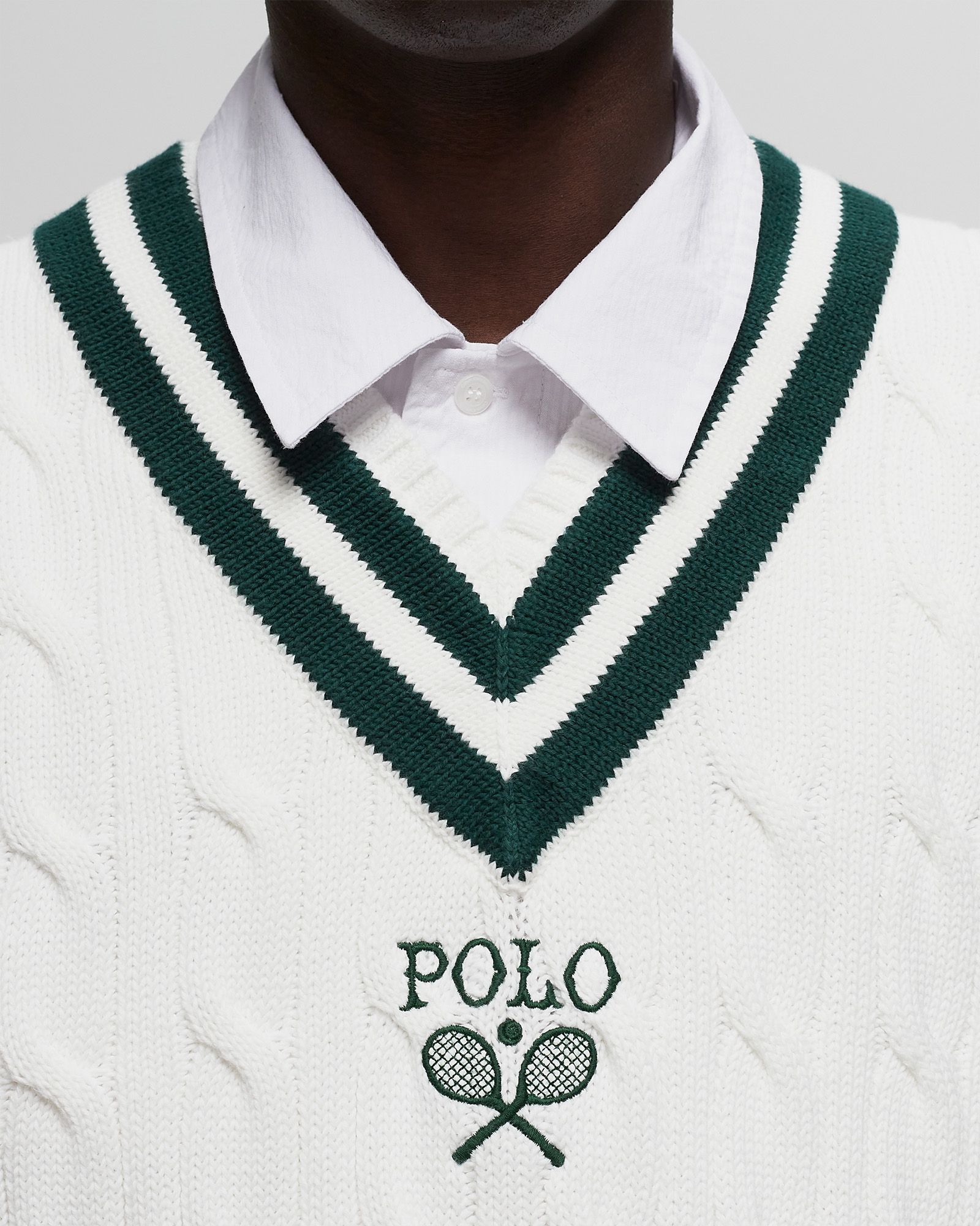 WIMBLEDON SLEEVELESS VEST