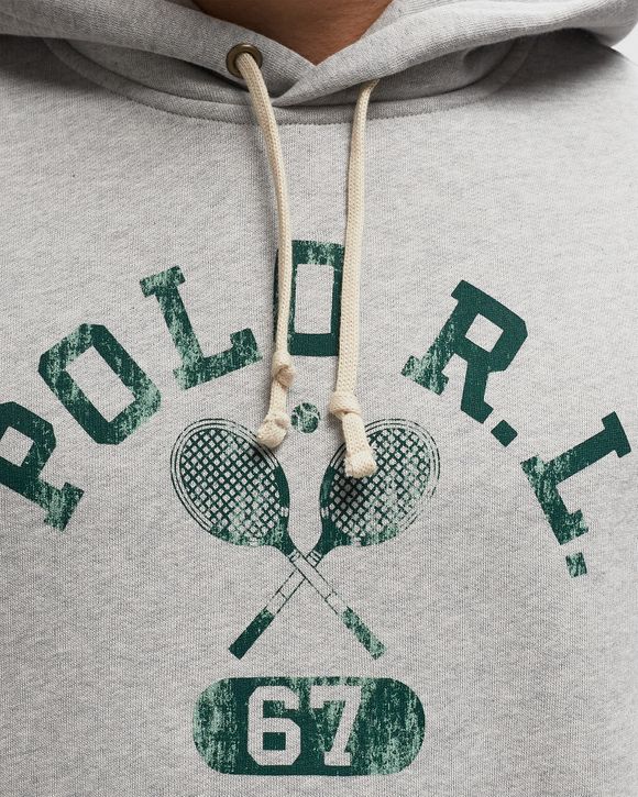 Polo Ralph Lauren WIMBLEDON LONG SLEEVE-SWEATSHIRT Grey | BSTN Store