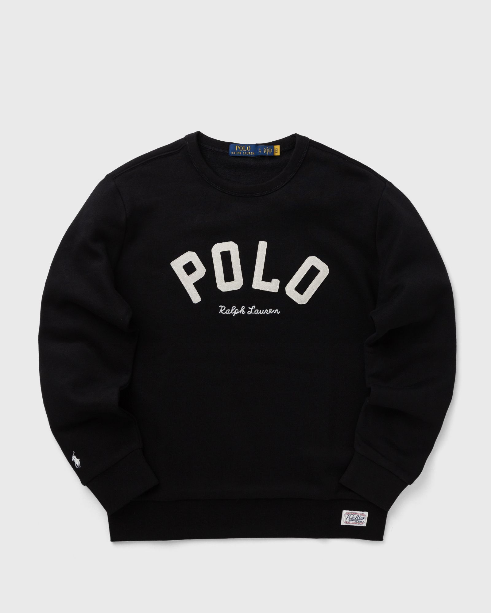 Polo Ralph Lauren LONG SLEEVE-SWEATSHIRT Black | BSTN Store