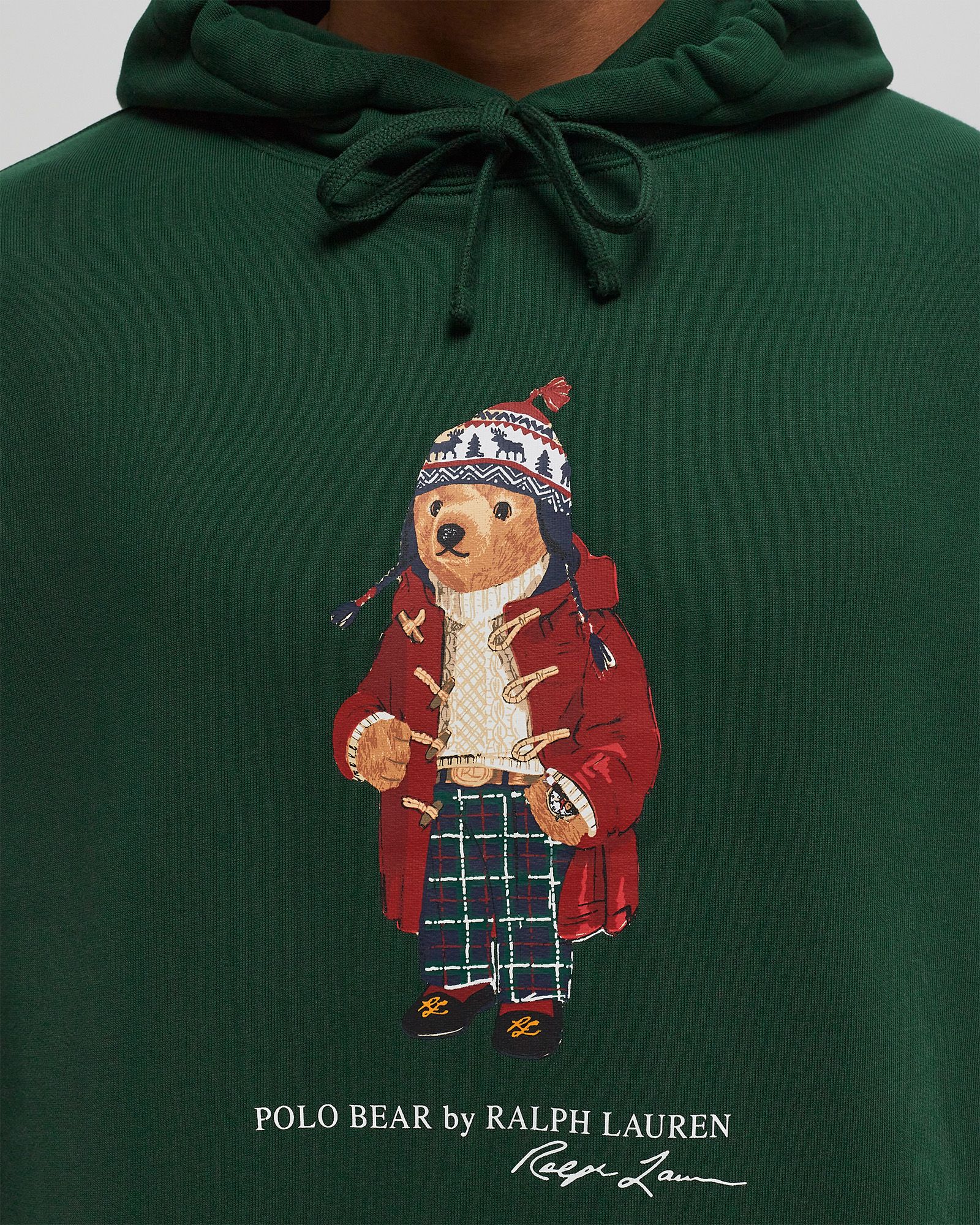 POLO BEAR FLEECE HOODIE
