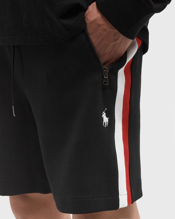 ハーフ・ショートパンツ Polo Ralph Lauren Black Stretch Polyester Sw Polo Ralph Lauren ATHLETIC SHORTS Black | BSTN Store