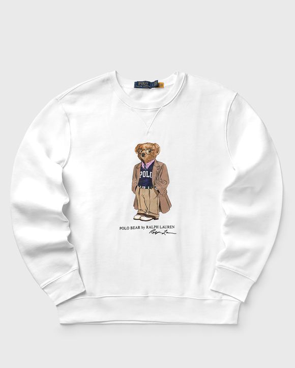 パーカー・フーディ Ralph Lauren SWEATSHIRT LONG SLEEVE (710 916692 014 CRUISE) Polo Ralph Lauren LONG SLEEVE SWEATSHIRT White | BSTN Store