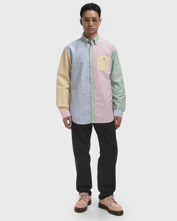 Tシャツ・カットソー Ralph Lauren SPORT SHIRT LONG SLEEVE (710 968971 004 KEY) Polo Ralph Lauren LONG SLEEVE SPORT SHIRT Yellow | BSTN Store