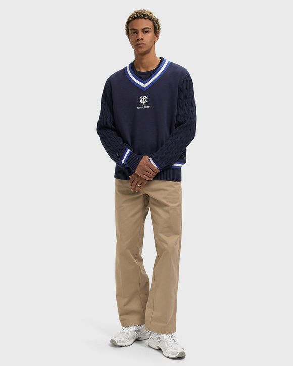 WIMBLEDON KNIT SWEATSHIRT