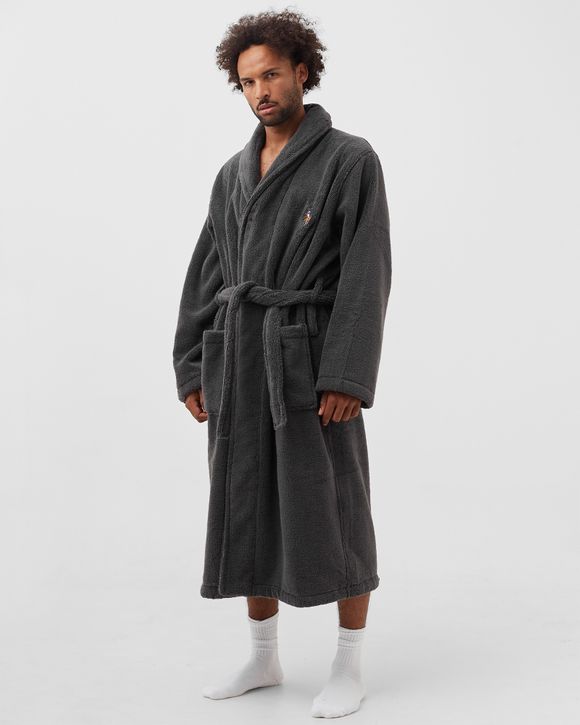 Embroidered Shawl Robe