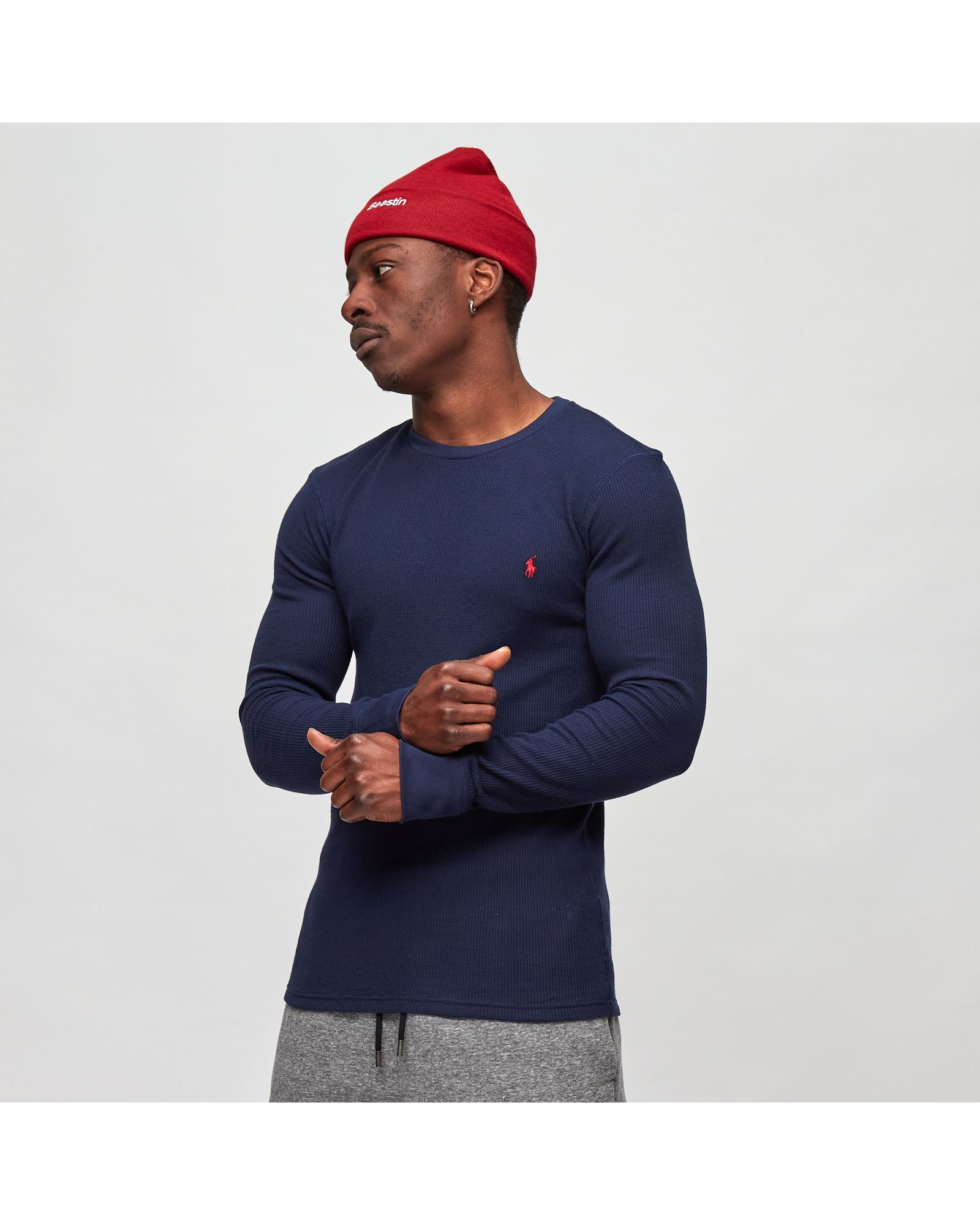 Waffle Long Sleeve Top