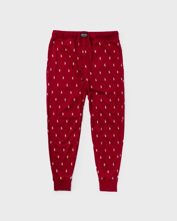 Polo ralph discount lauren red joggers