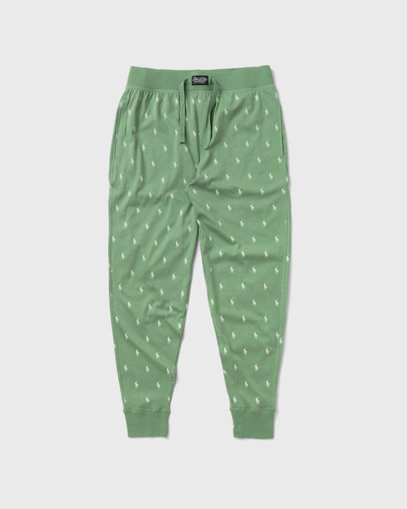 Polo Ralph Lauren ALL OVER PONY SLEEP PANT Green | BSTN Store