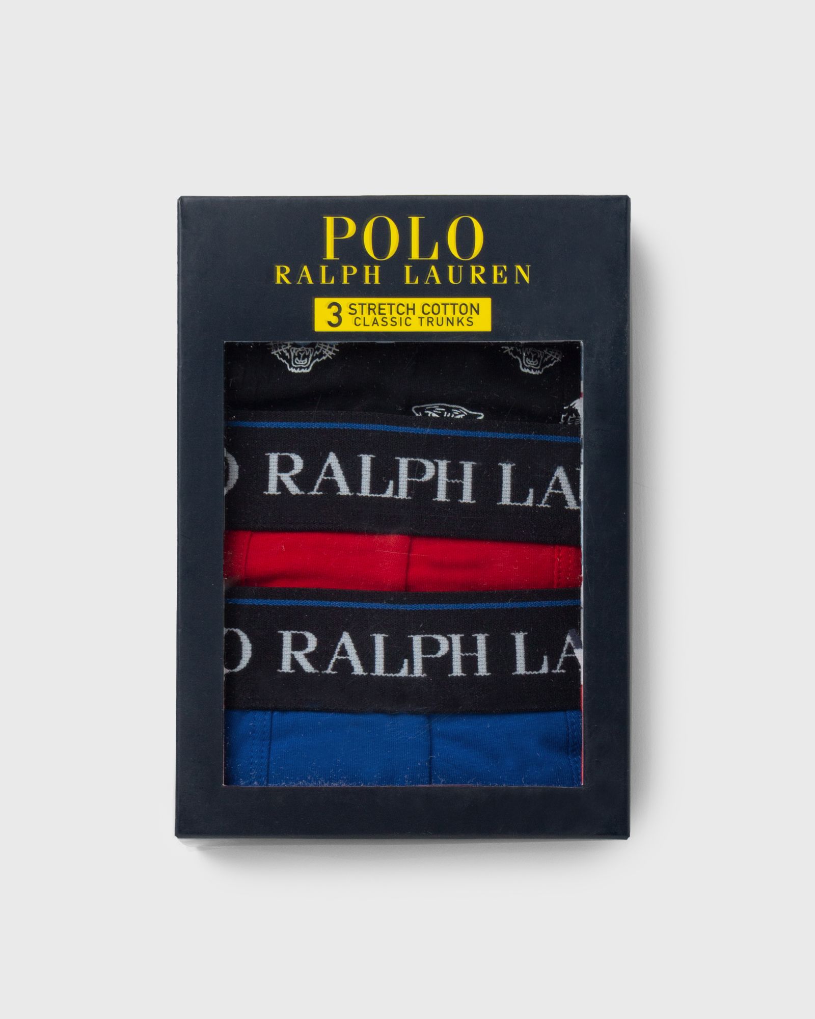 CLASSIC STRETCH-COTTON TRUNK 3-PACK