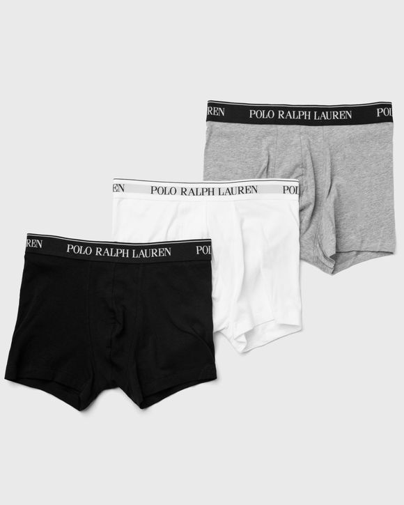 3-Pack Signature Essential Logo Waistband Trunks, Multi